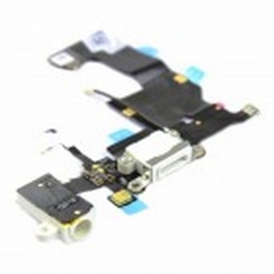 Nappe Connecteur de Charge blanc+Jack+Micro iPhone 5 