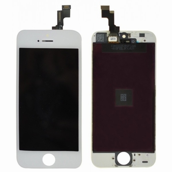 Vitre tactile blanc avec écran lcd pour iPhone 5S / SE