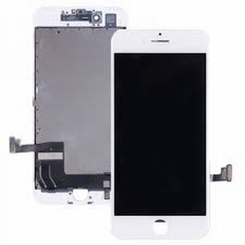 Vitre tactile blanc avec écran LCD pour iPhone 7