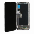 Vitre tactile noir avec écran LCD pour iPhone X 